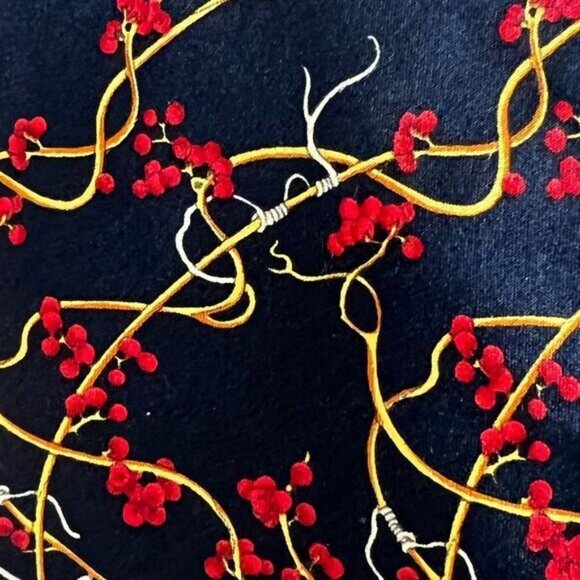 NWOT Rudee Ricco Italian Design 100 Silk Tie 3 75 Width - Picture 2 of 4